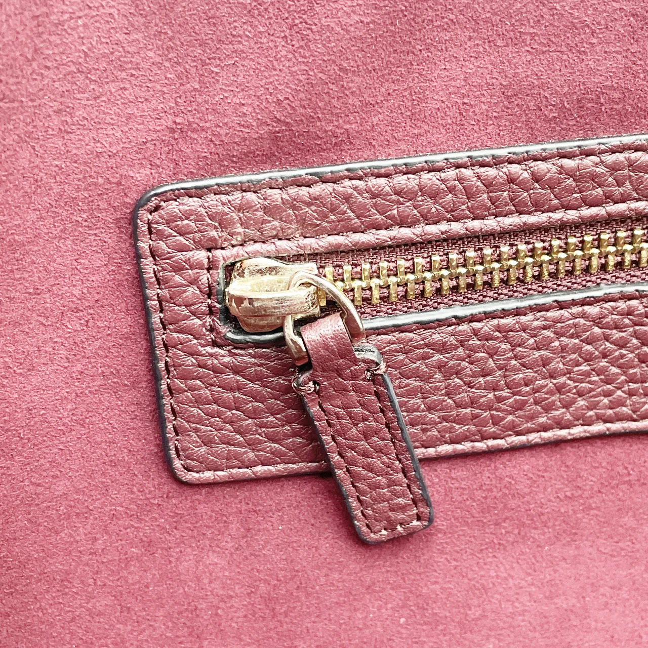 VALENTINO TWO-WAY BAG (BURGUNDY) view 8