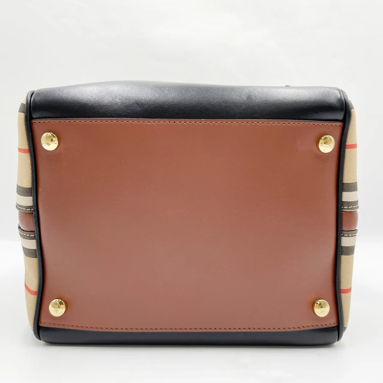 BURBERRY NOVA CHECK TWO-WAY BAG view 3