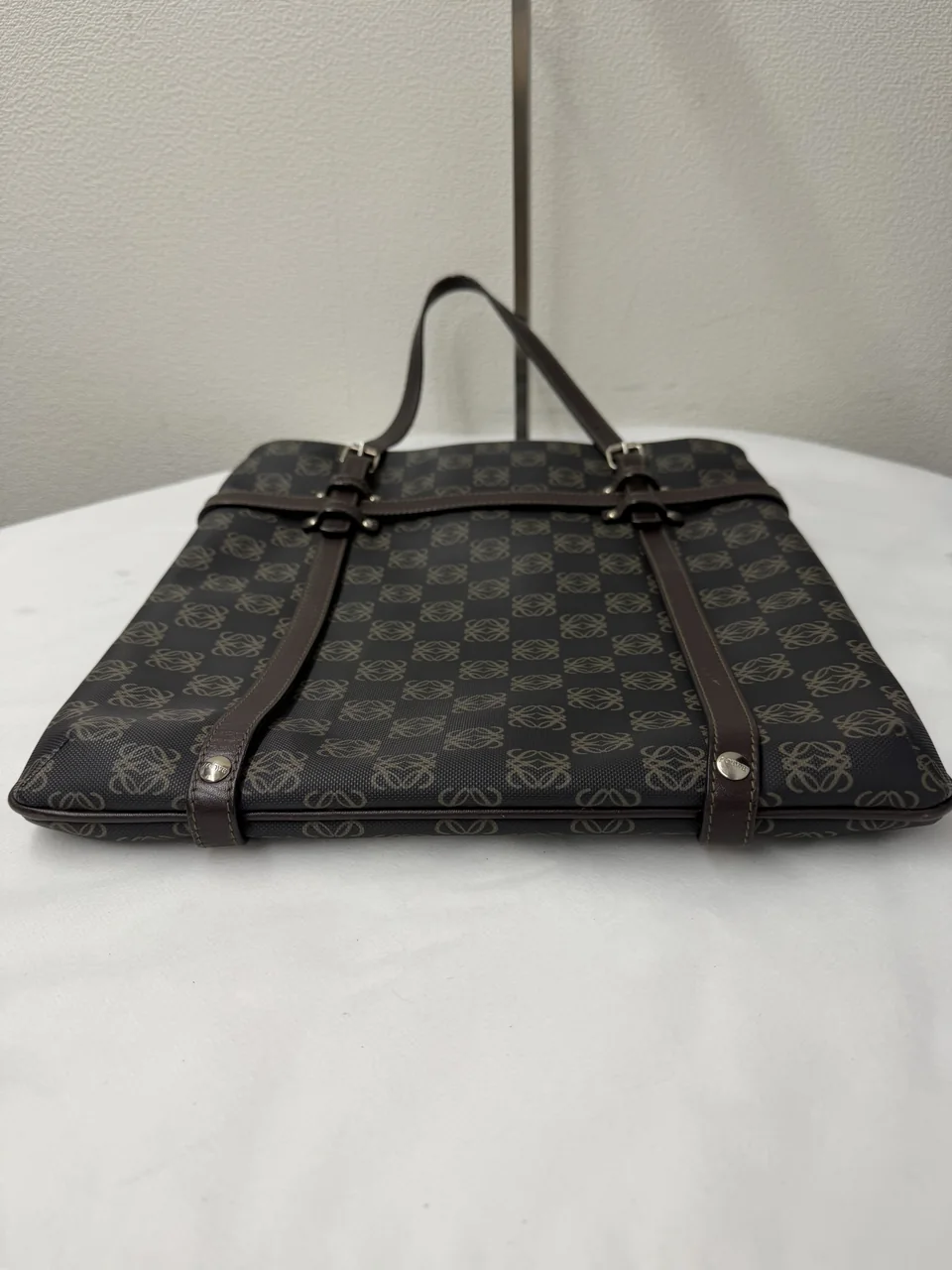 LOEWE ANAGRAM TOTE BAG (BROWN) hover