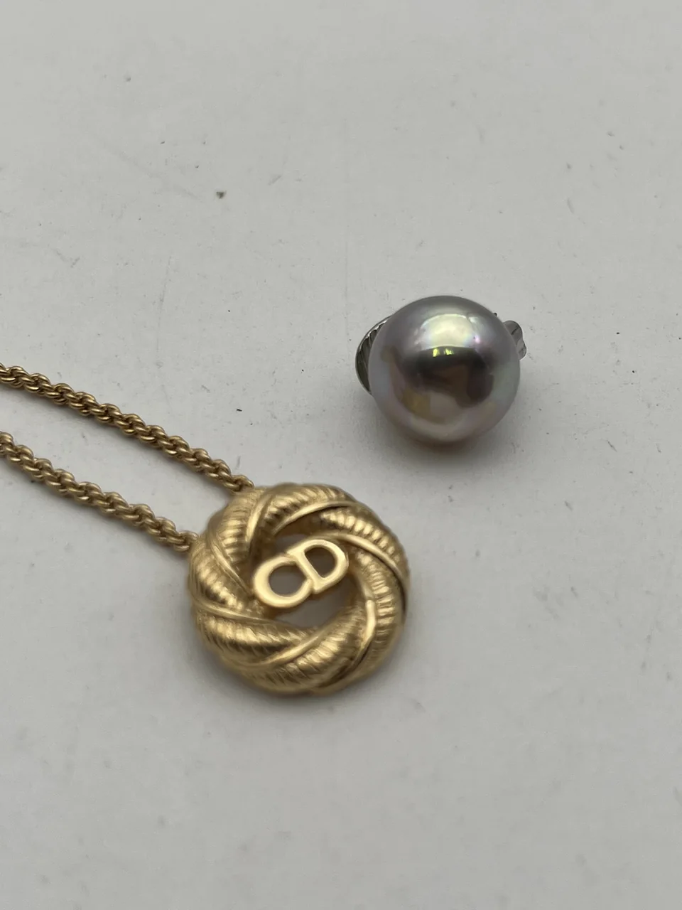 DIOR EARRINGS&NECKLACE SET view 4