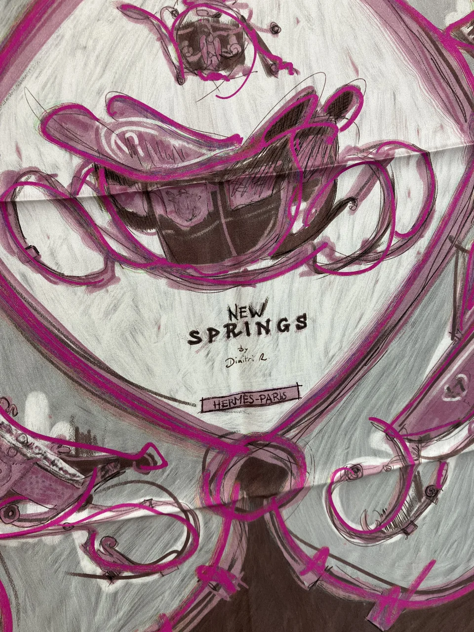 HERMES SCARF view 3