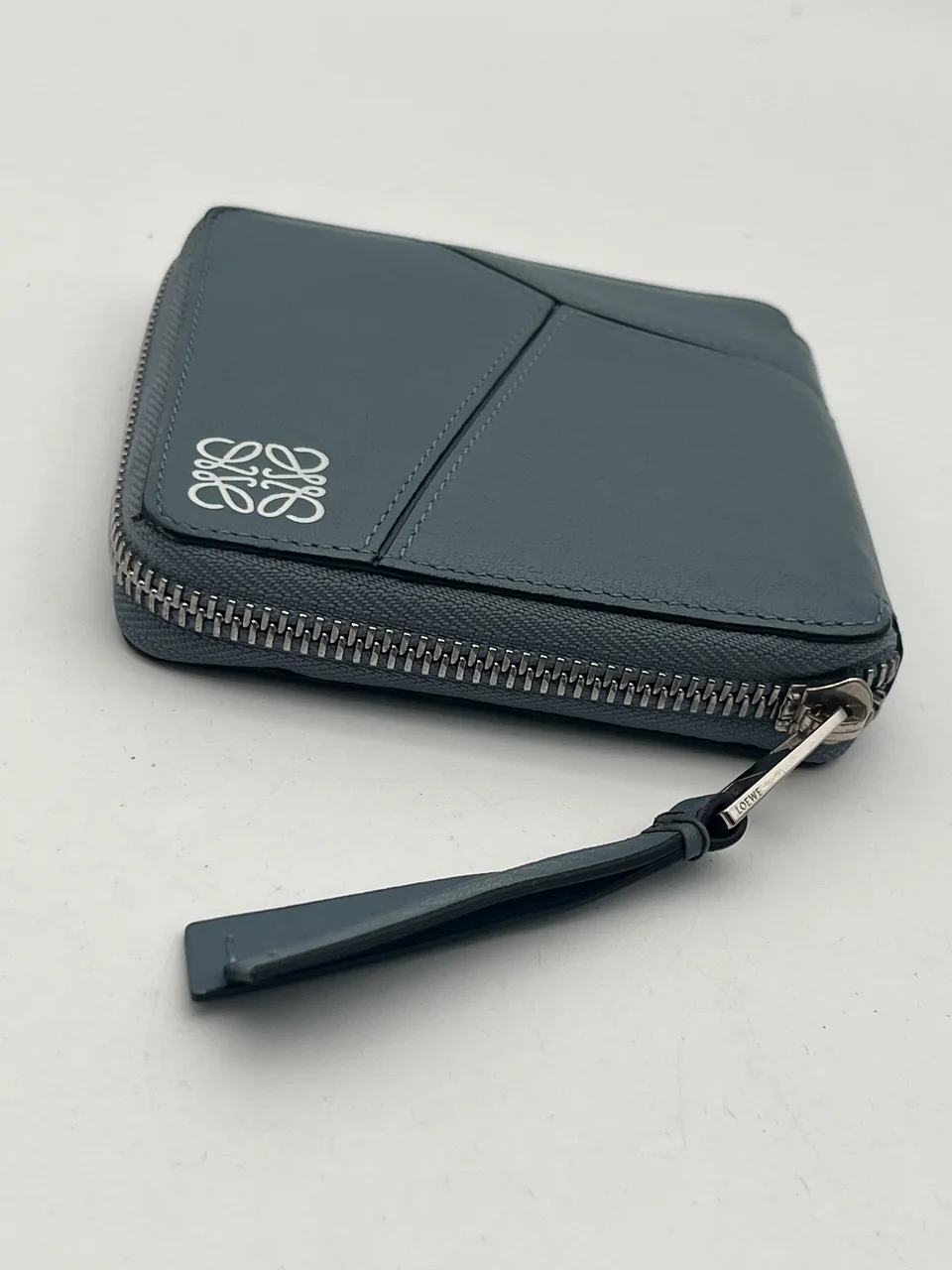 LOEWE PUZZLE SQUARE UP WALLET (DUSTY BLUE) view 4