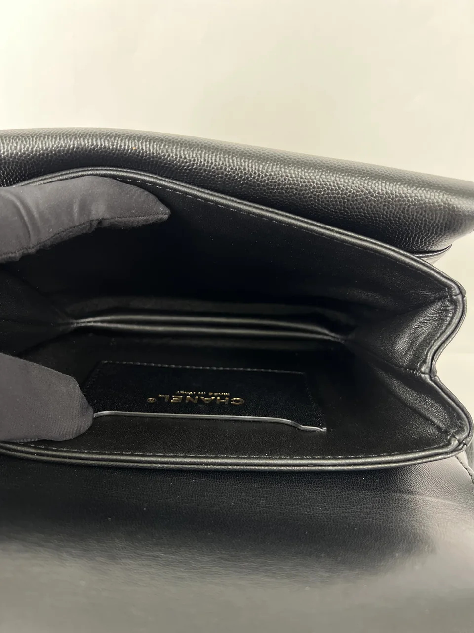 CHANEL CAVIAR MATELASSE FULL FLAP TOP HANDLE view 17