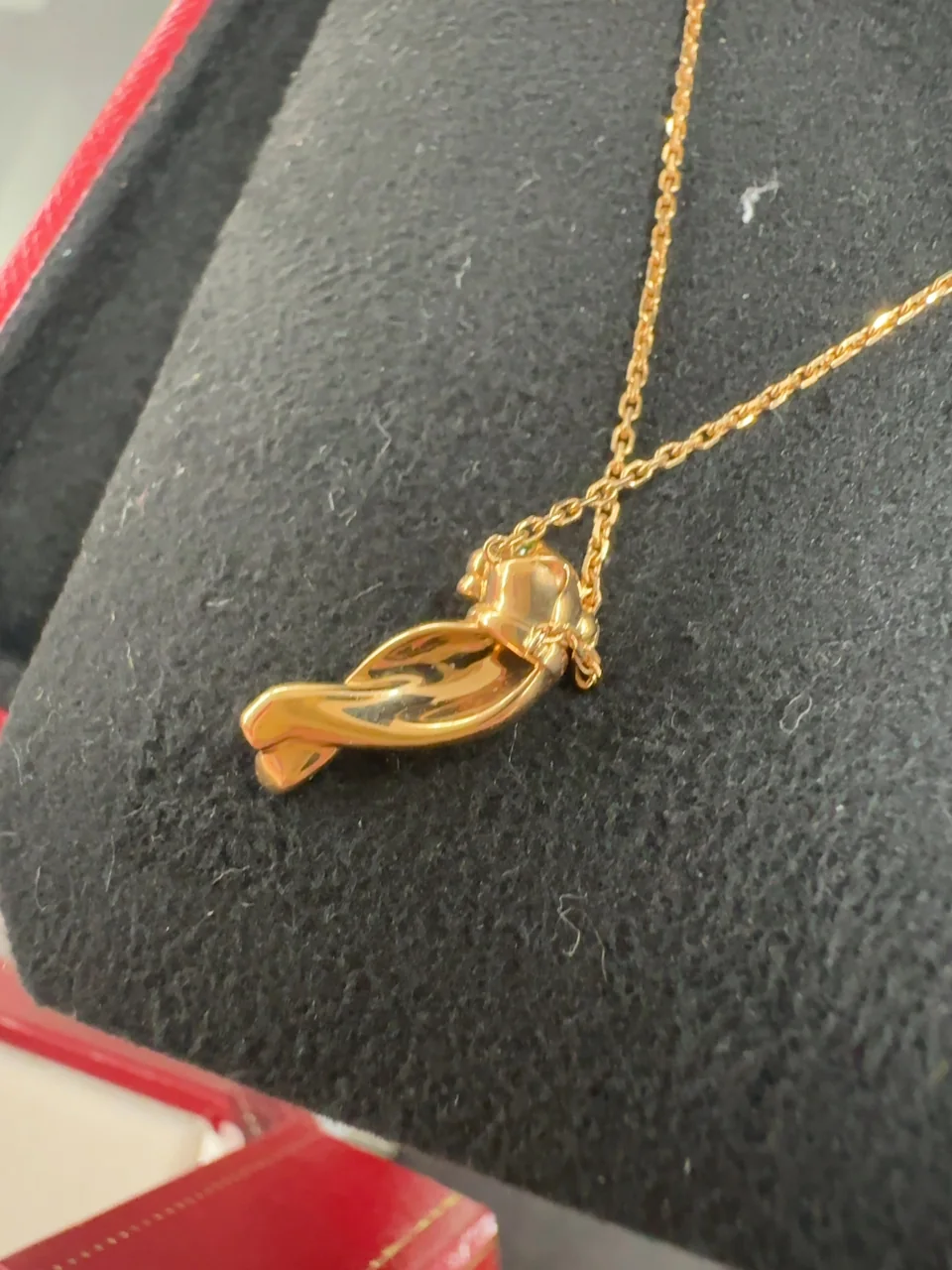 PG750 CARTIER PANTHER NECKLACE 3.6G view 8