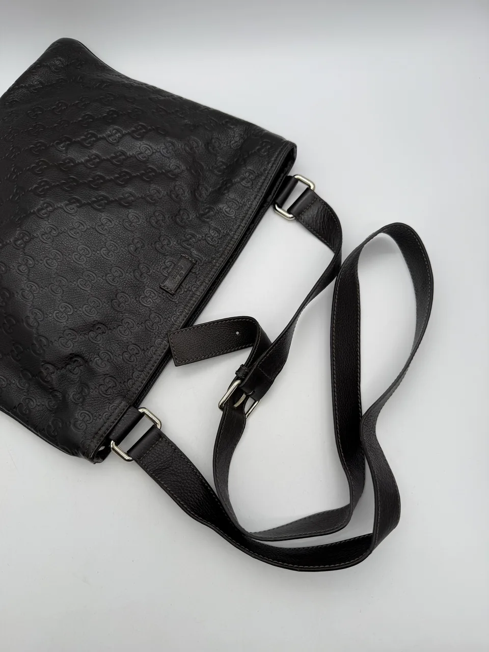 GUCCI SHOULDER BAG (BLACK) view 7