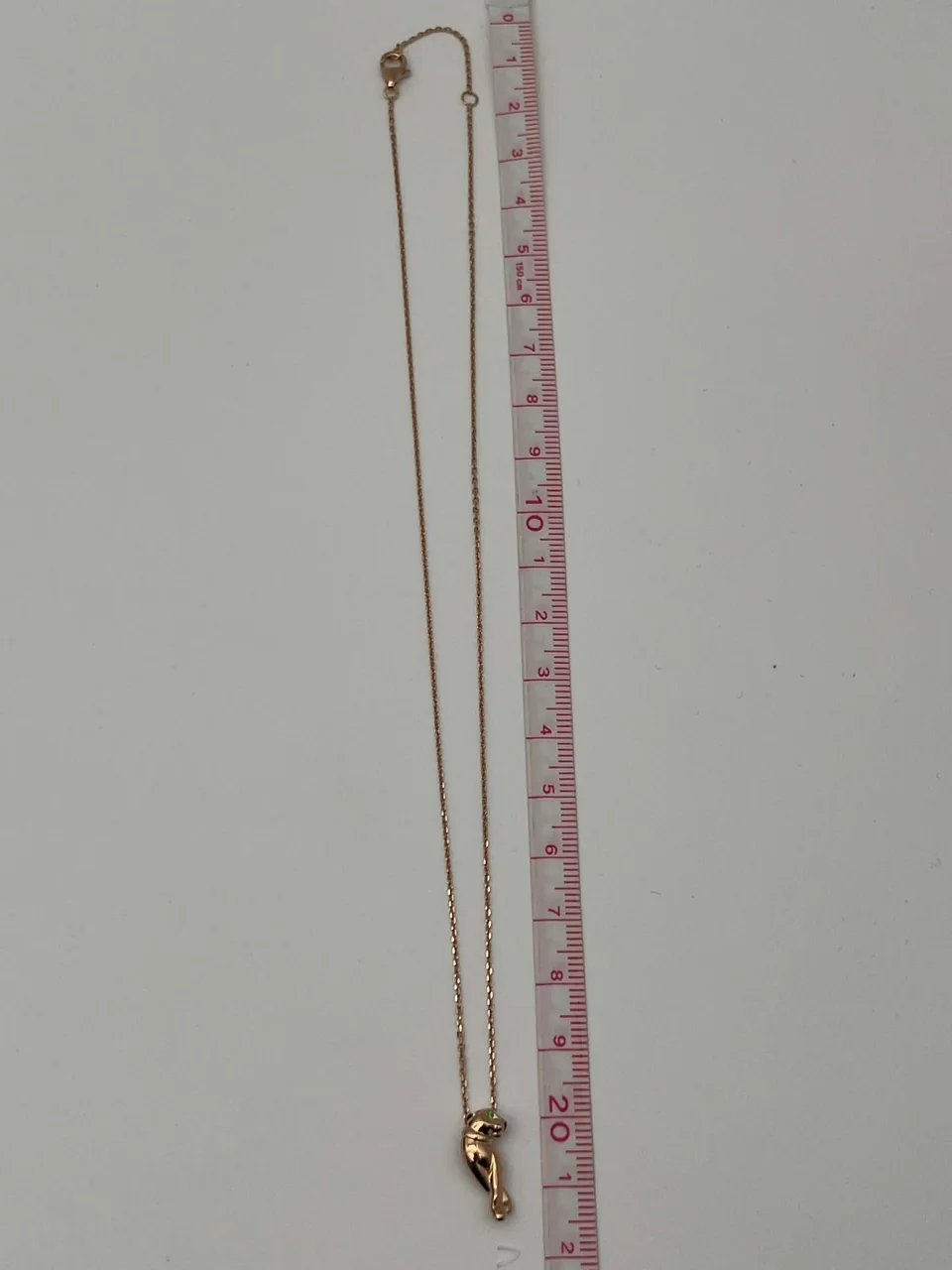 PG750 CARTIER PANTHER NECKLACE 3.6G view 6