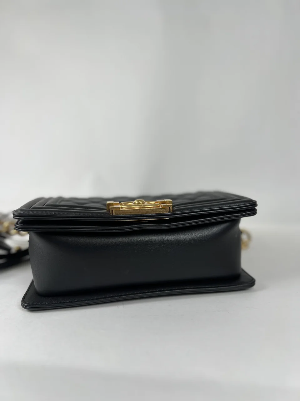 CHANEL LAMB SKIN LE BOY 20 view 11