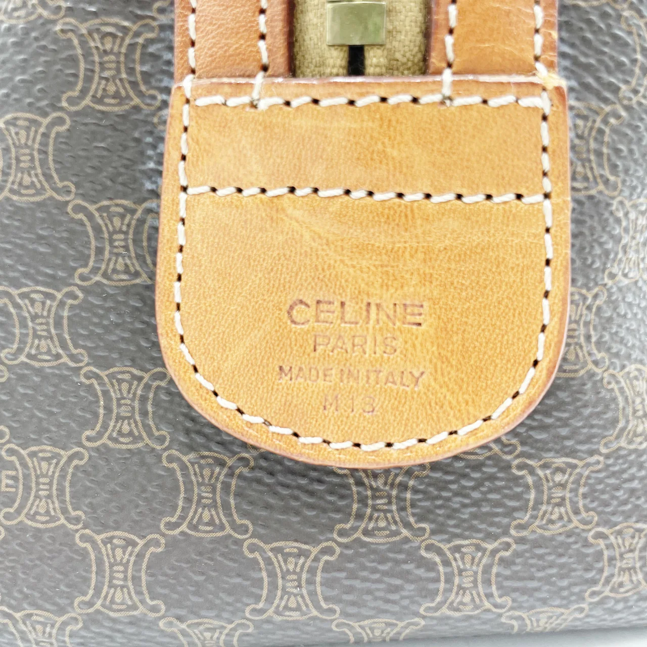 CELINE MACADAM HANDBAG view 11