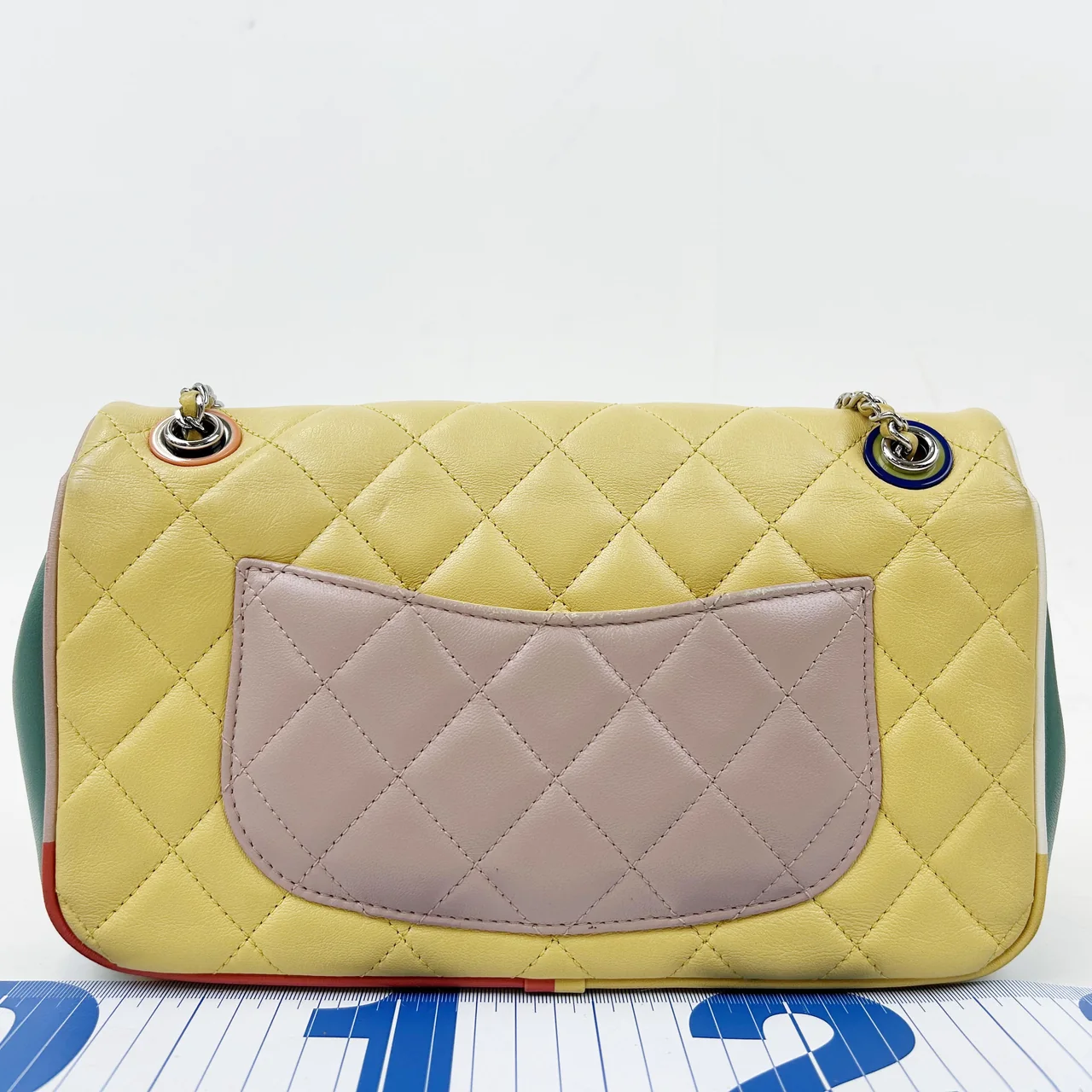 CHANEL LAMB SKIN CHAIN SHOULDER BAG view 2