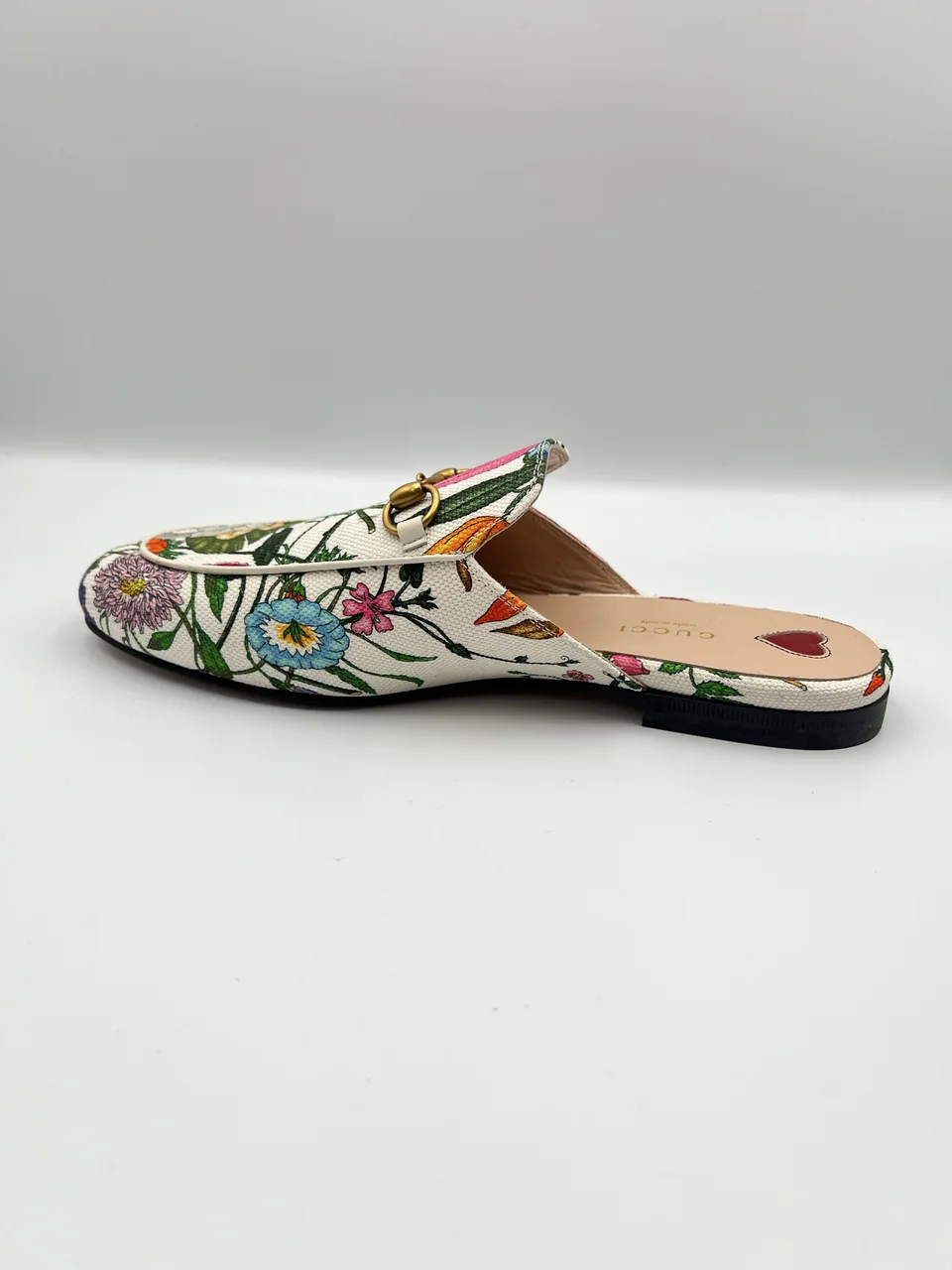 GUCCI FLORAL PRINCETOWN MULES (SIZE 39 1/2) view 5