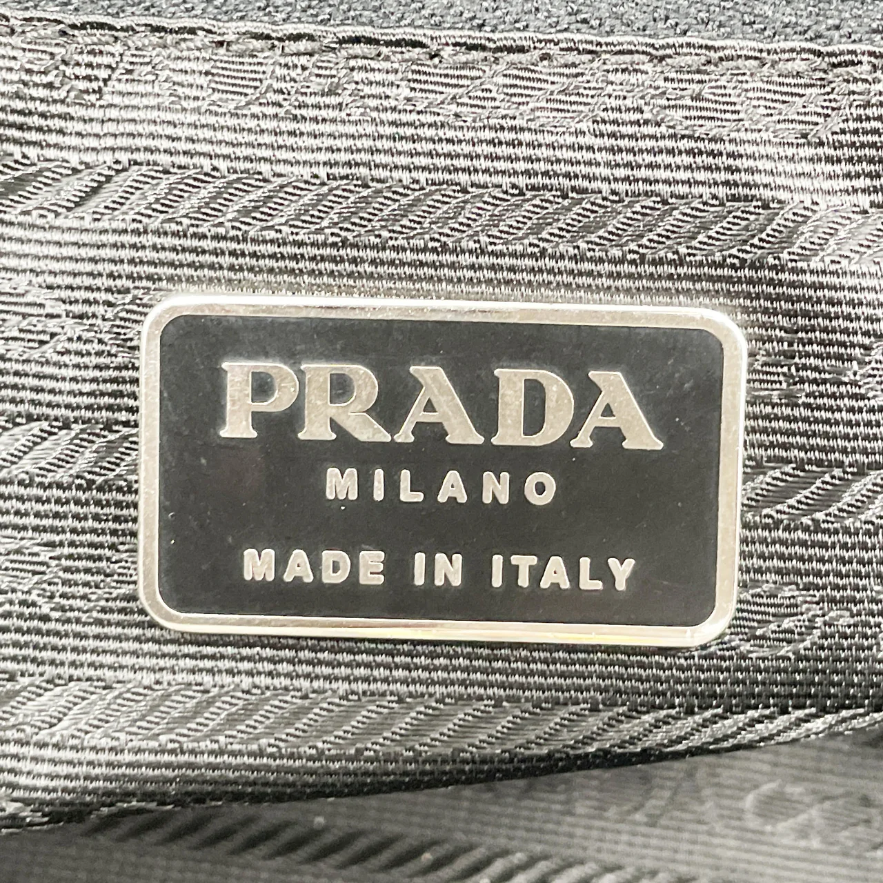 PRADA NYLON BOSTON BAG (BLACK) view 11