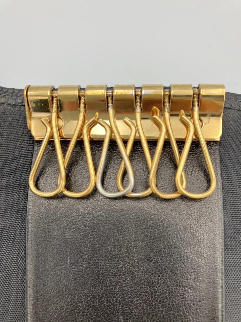 CHANEL CAVIAR COCO MARK KEY CASE view 11