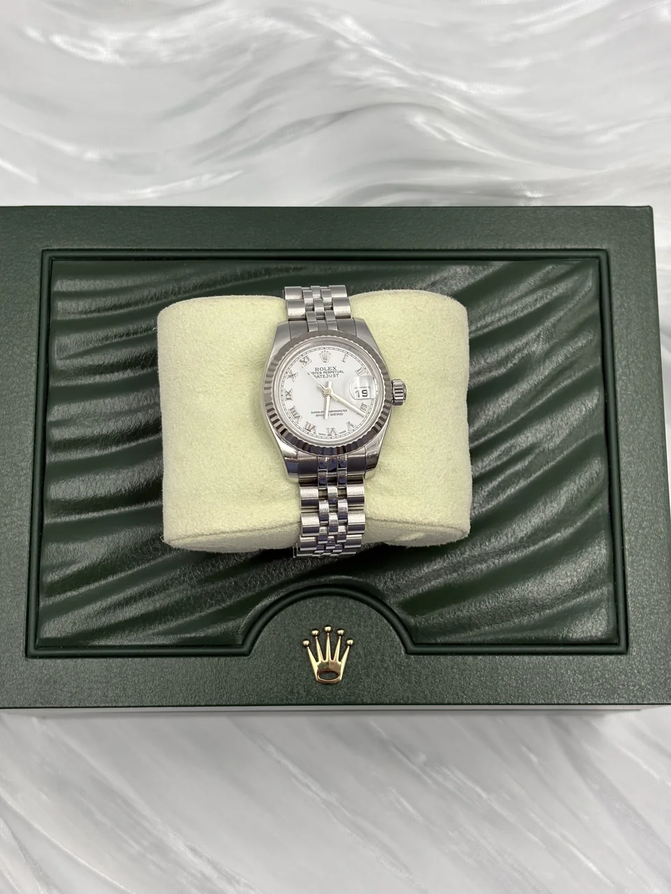 SS X WG/AT ROLEX DATEJUST (179174, D706733) view 4