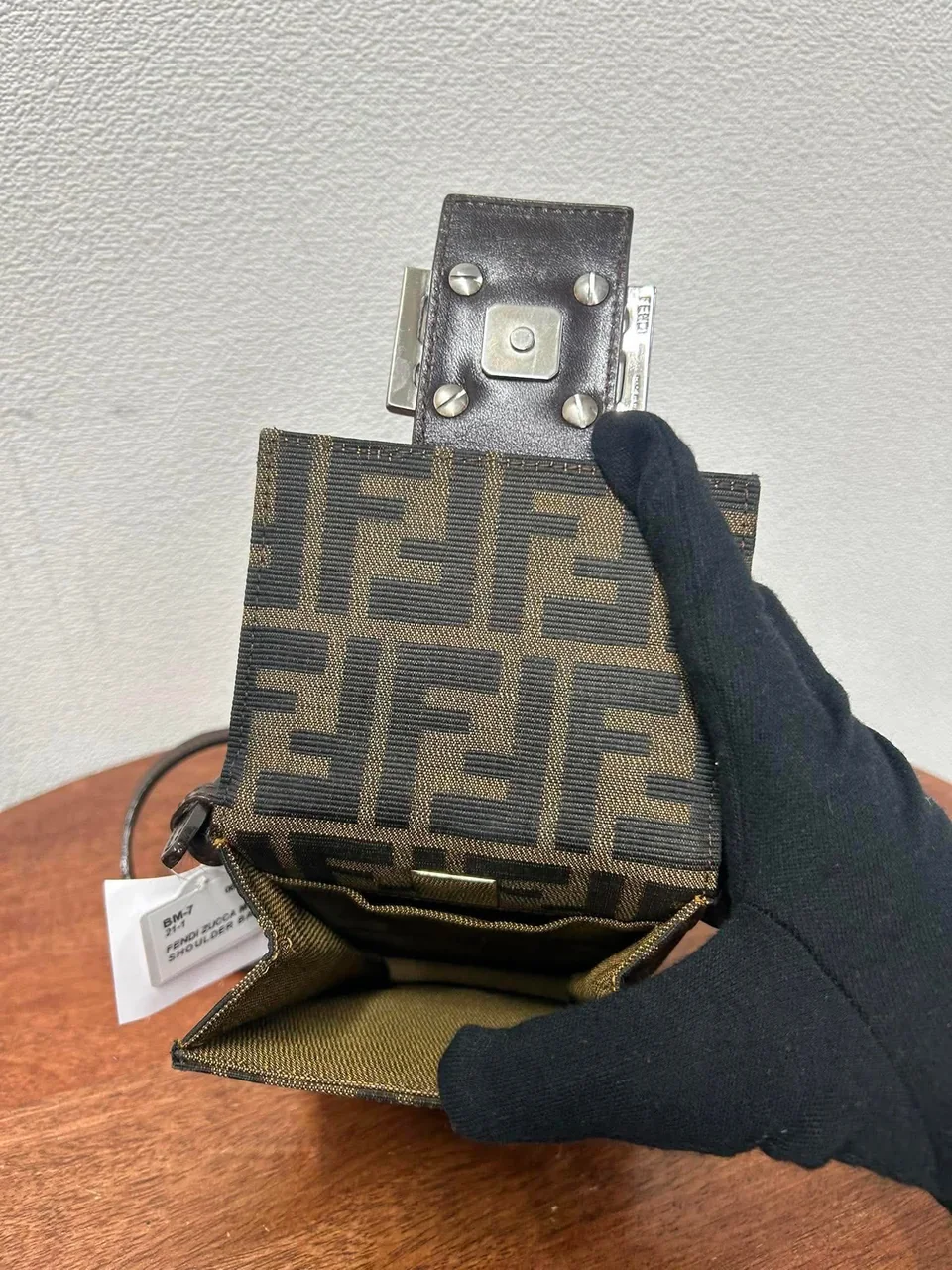 FENDI ZUCCA MINI SHOULDER BAG view 9