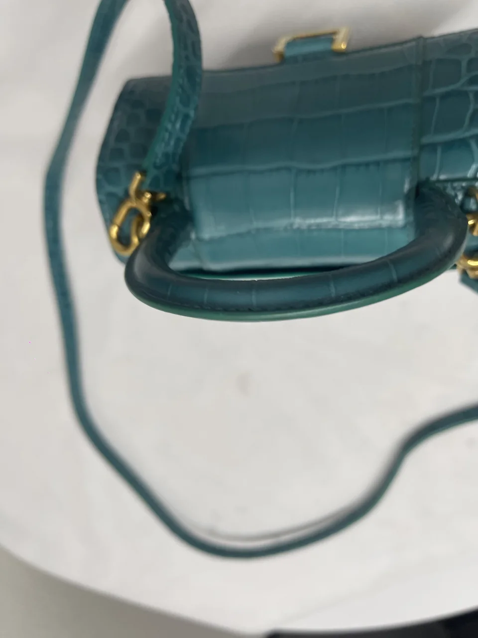 BALENCIAGA CROCO HOURGLASS view 8