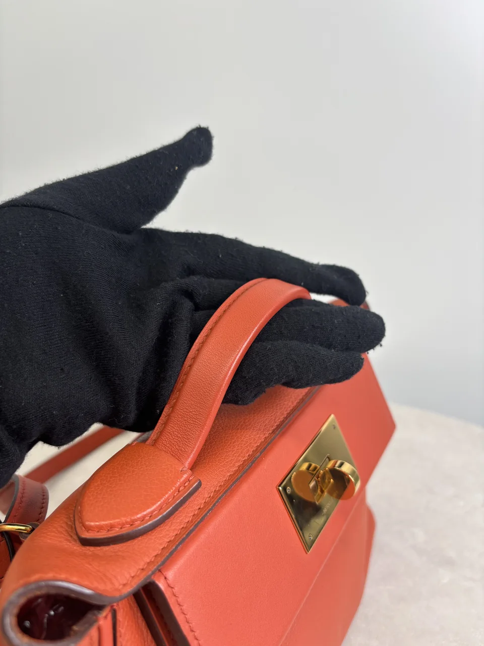 Hermes Sac Van Cattle Mini ( Evercolor, U Stamp) view 7