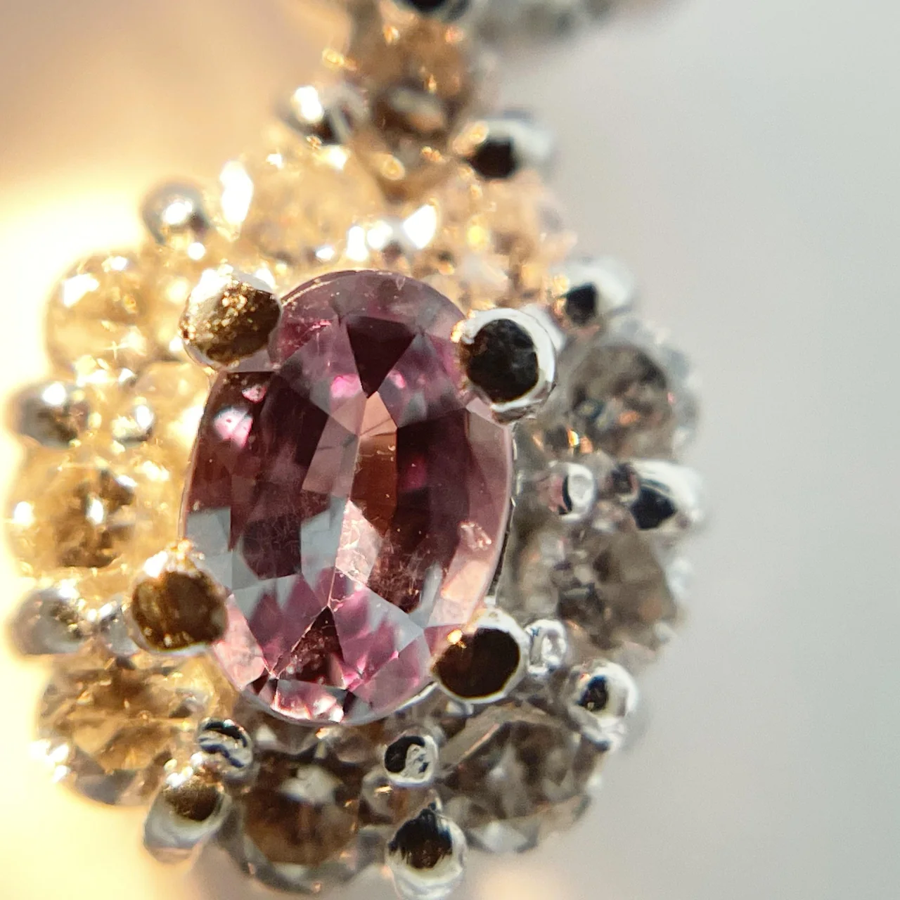 PT900 ALEXANDRITE PENDANT 0.16CT/0.25CT 1.3G view 5