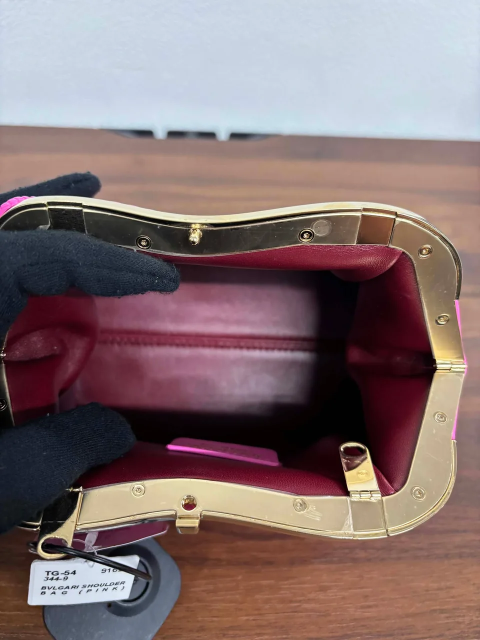 BVLGARI SHOULDER BAG (PINK) view 4
