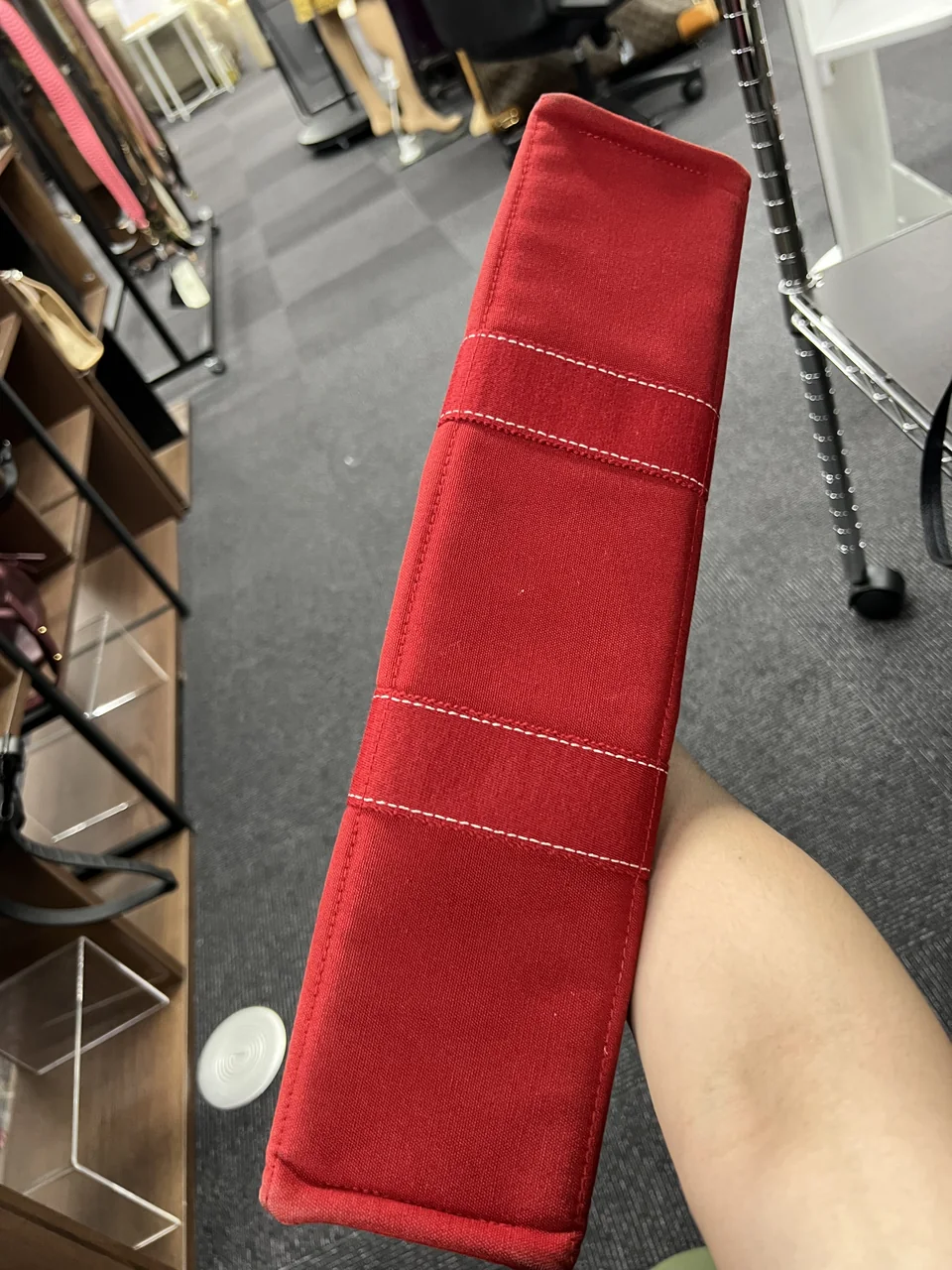 HERMES DEAUVILLE PM (RED) view 6