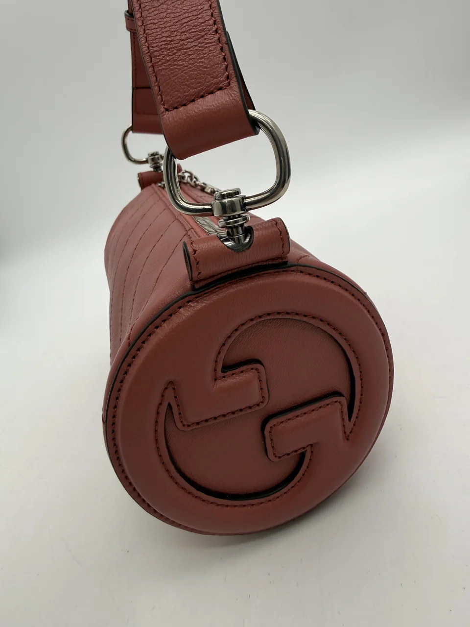 GUCCI BLONDIE SHOULDER BAG - PINK - MINI view 8