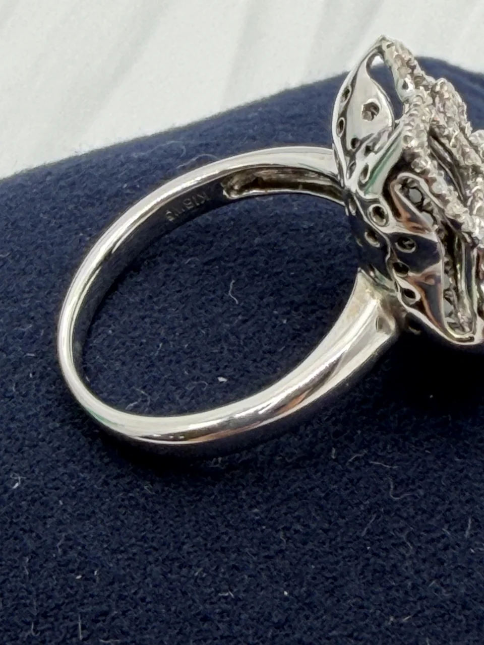 K18WG ROSE RING FD1.00CT 4.5G view 4