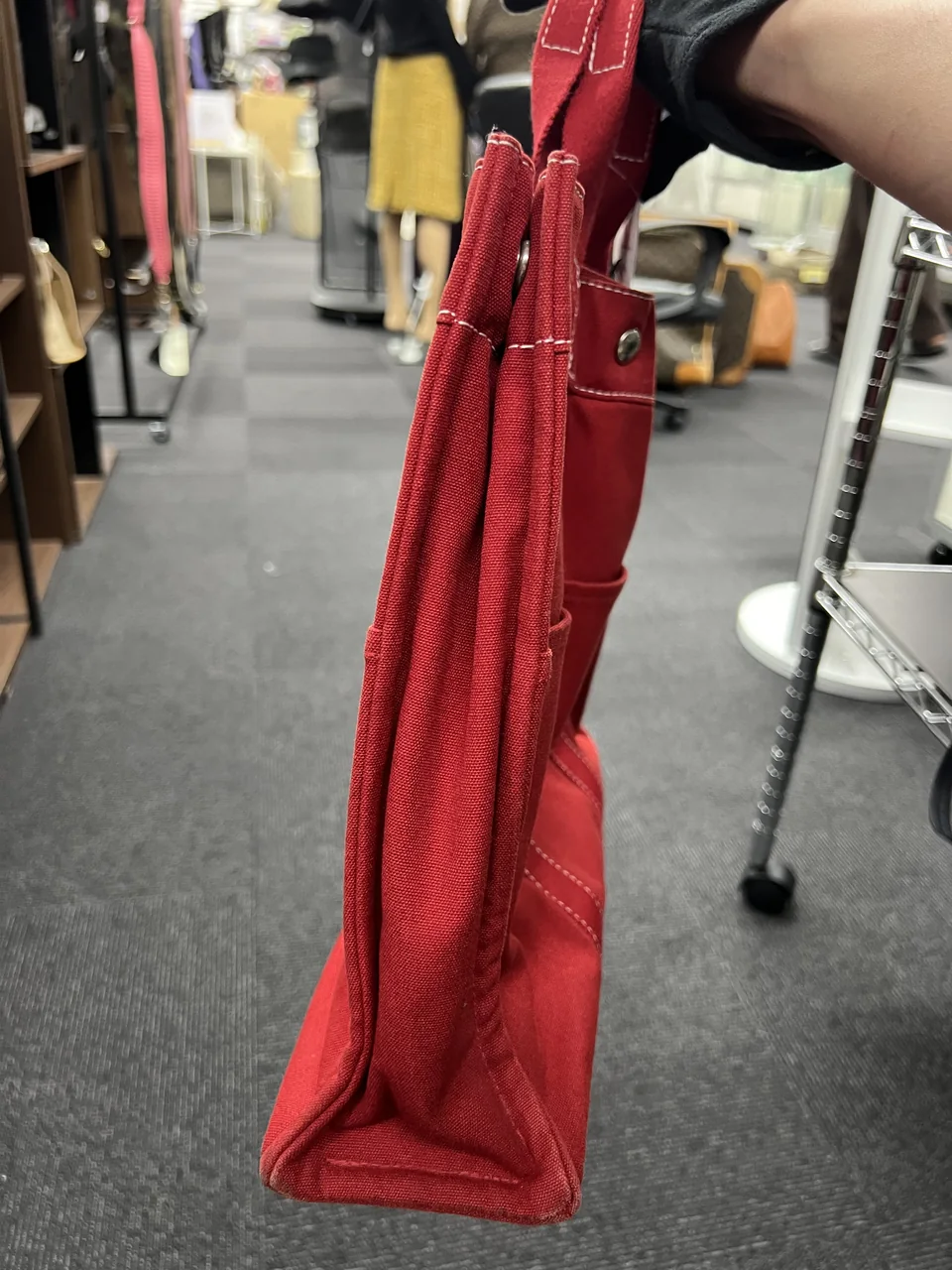 HERMES DEAUVILLE PM (RED) view 5