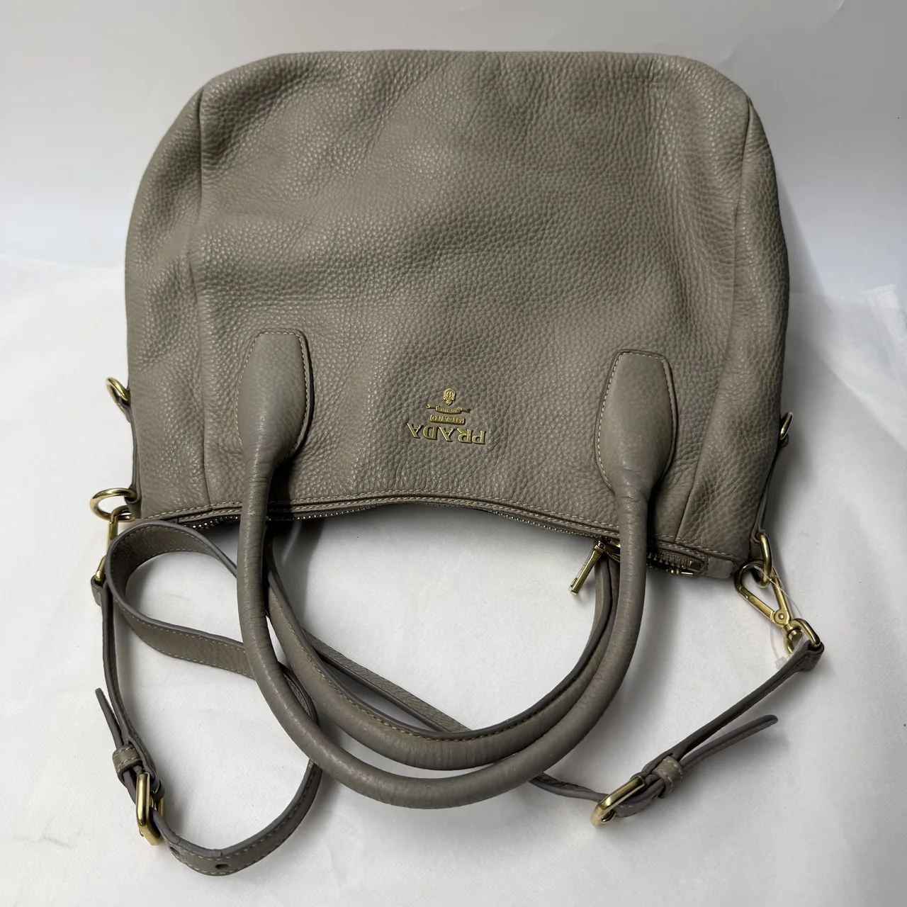 PRADA VITELLO TWO-WAY TOTE BAG view 8