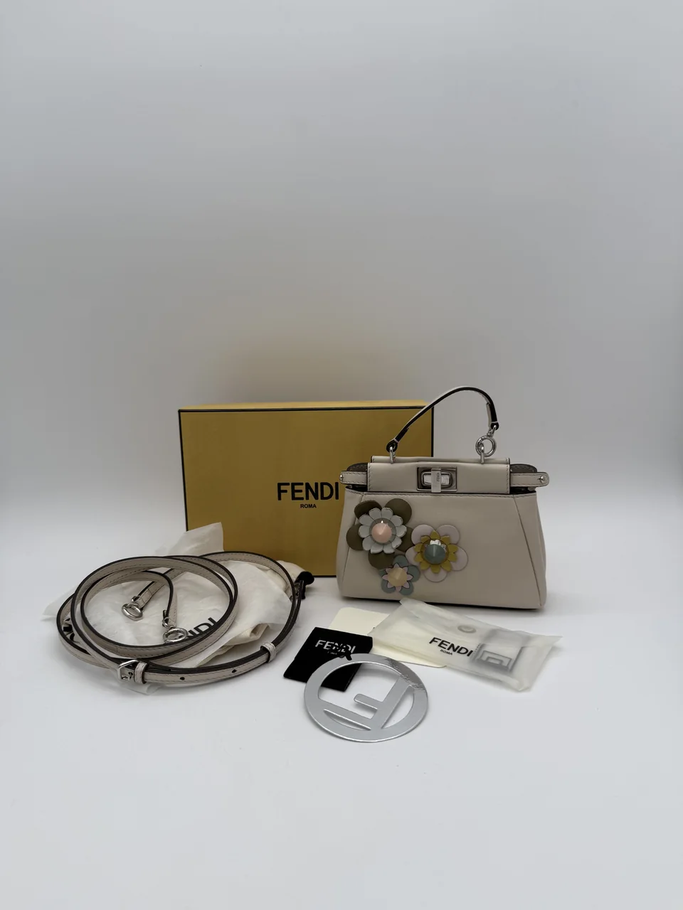 FENDI MICRO PEEK-A-BOO (WHITE)