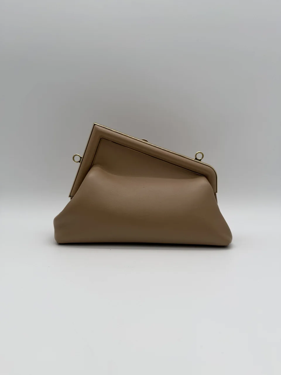 FENDI FIRST SHOULDER BAG (BEIGE) view 3