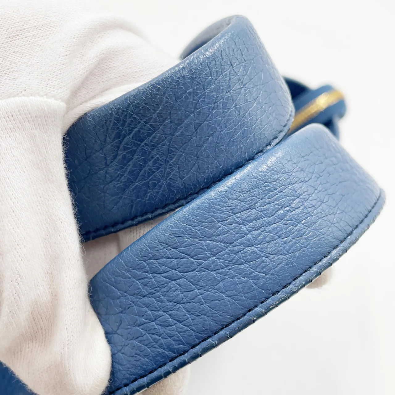PRADA TWO-WAY BAG (BLUE) view 6