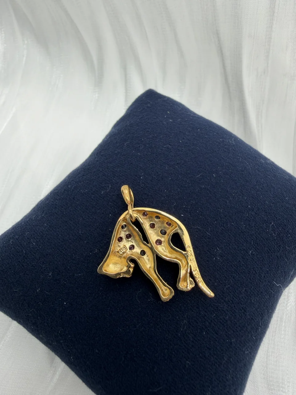 K18 PANTHER PENDANT R0.23CT S0.13CT 5.0G hover