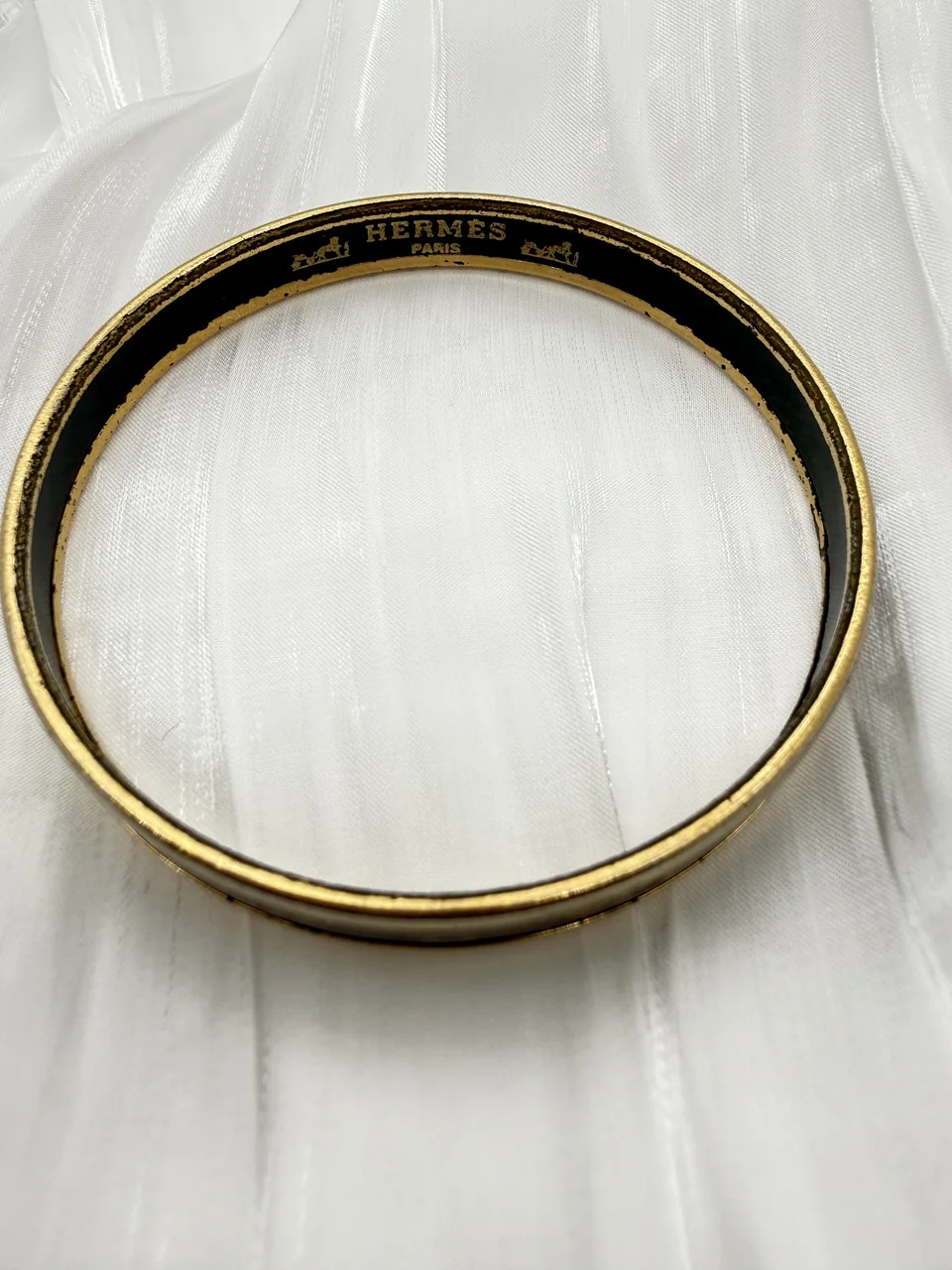 HERMES PM CLOISONNE BANGLE view 6