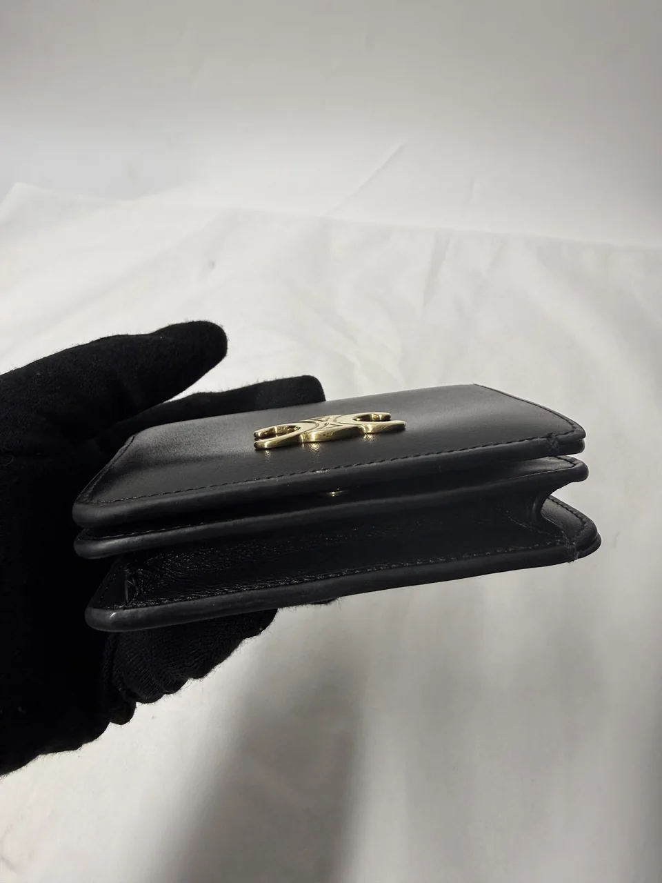 CELINE TRIOMPHE COMPACT WALLET view 5