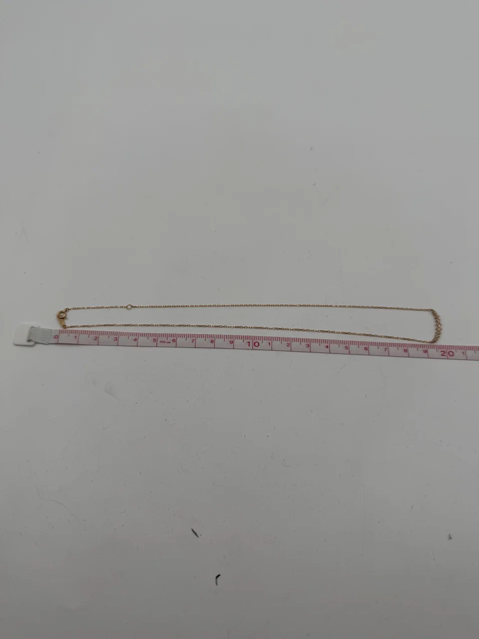 K18 DIAMOND NECKLACE FD0.20CT 1.7G view 3