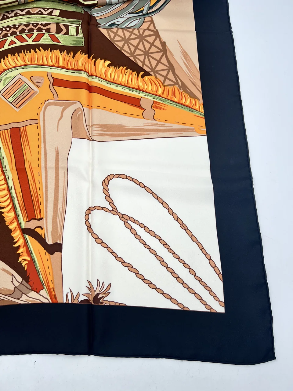 HERMES CUIRS DU DESERT SCARF view 7