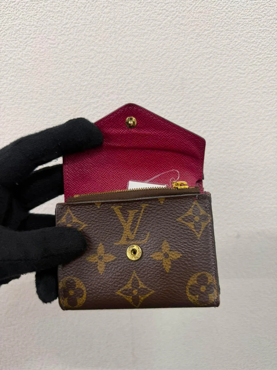 LV MONOGRAM PORTEFEUILLE ZOE (FUCHSIA) photo 6
