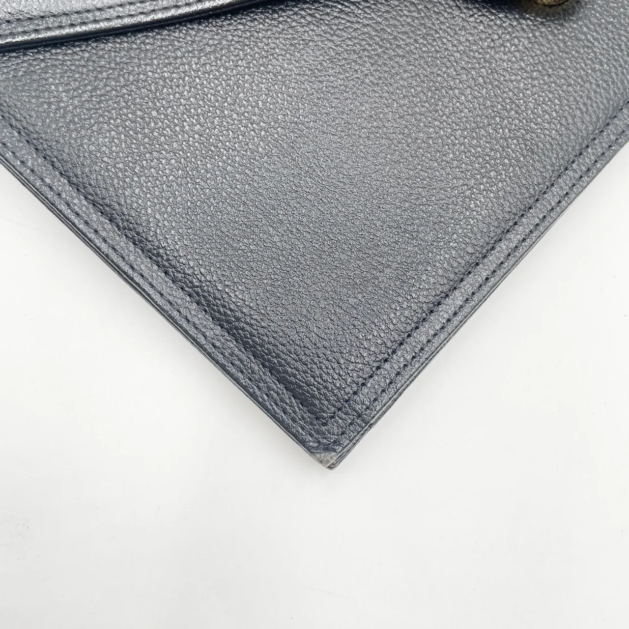 SAINT LAURENT CLUTCH BAG (BLACK) view 4