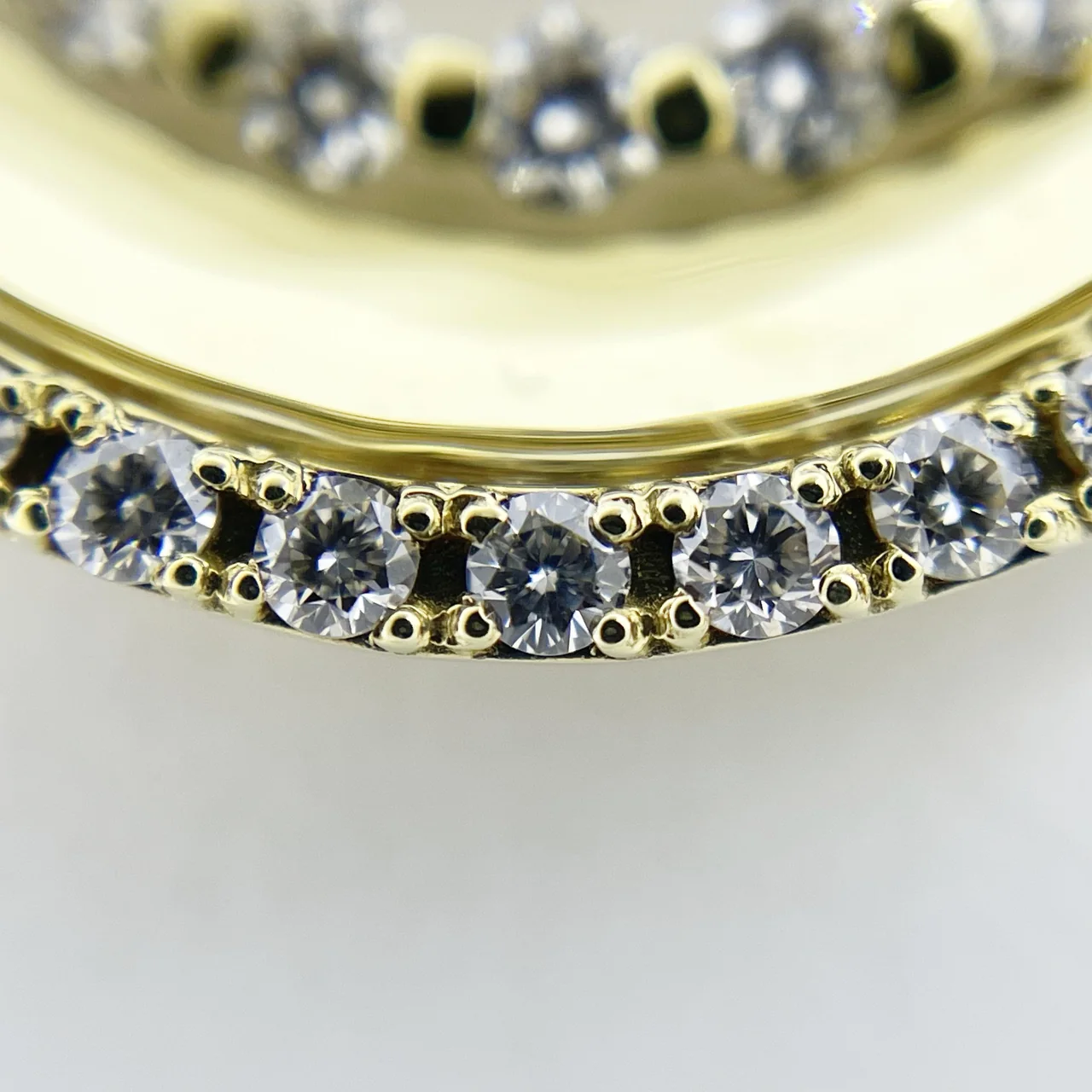 K18 DIAMOND PENDANT FD0.59CT 4.9G view 6