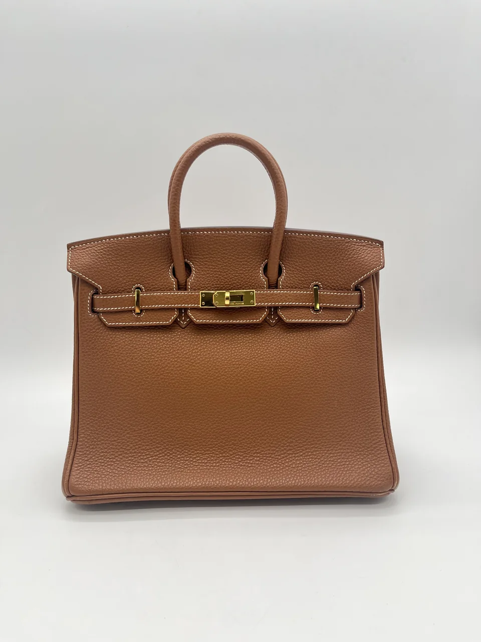 HERMES BIRKIN 25 (TOGO, GOLD, □M STAMP)