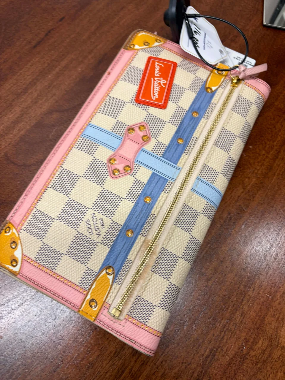LV AZURE POCHETTE WEEKEND photo 10