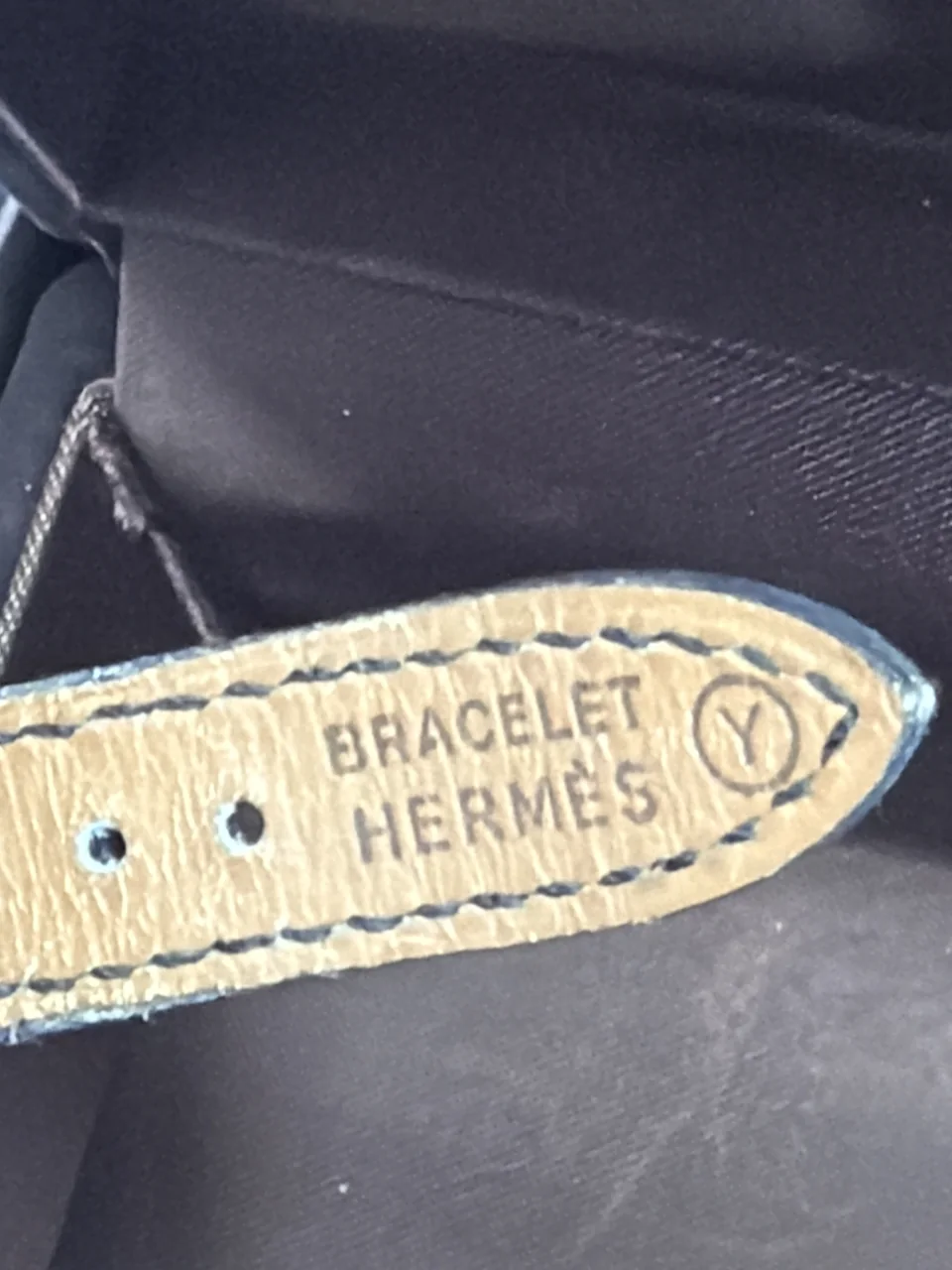 GP/QZ HERMES KELLY WATCH (○Y STAMP) view 4