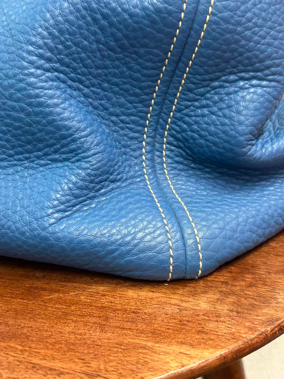 PRADA SAFFIANO TOTE BAG (BLUE) photo 5