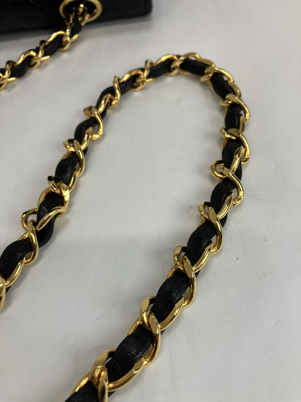 CHANEL LAMB SKIN CHAIN SHOULDER BAG (1 SERIAL CODE) view 23