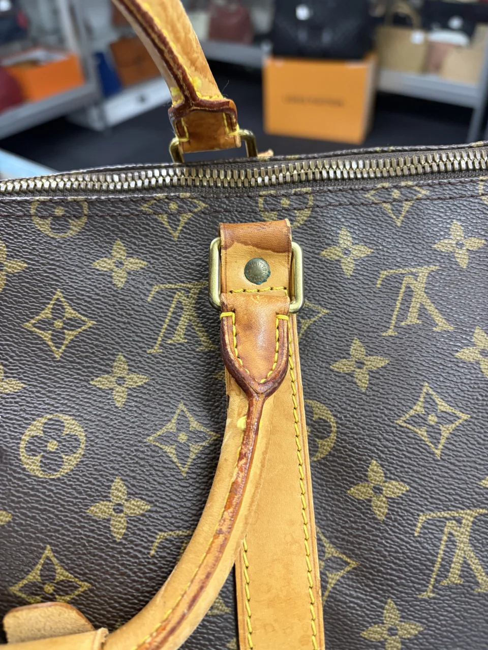 LV KEEPALL BANDOULIERE 50 photo 6