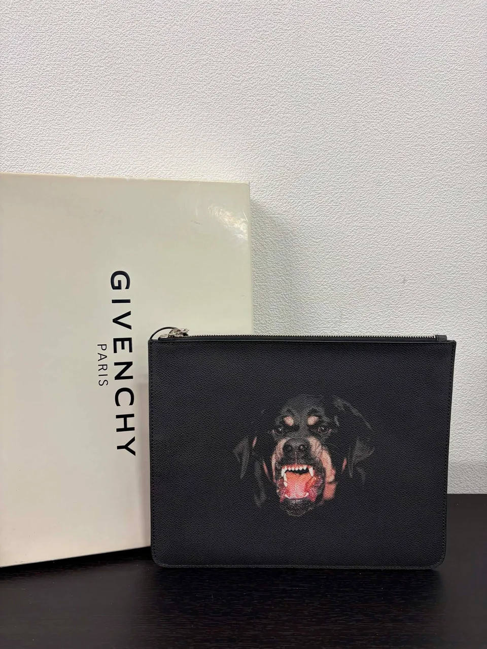 GIVENCHY CLUTCH BAG (BLACK) view 7