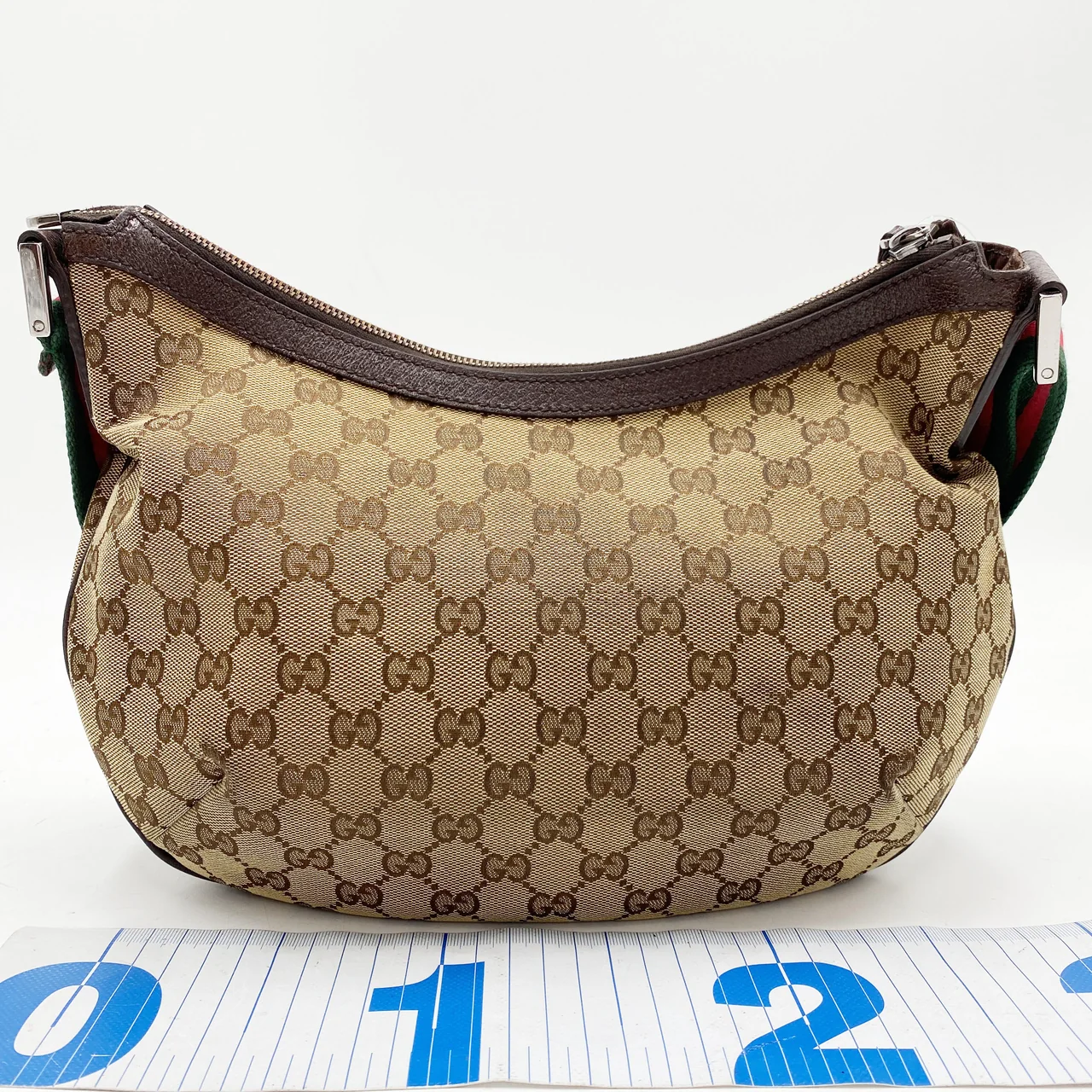 GUCCI CHERRY LINE SHOULDER BAG (BROWN) view 10
