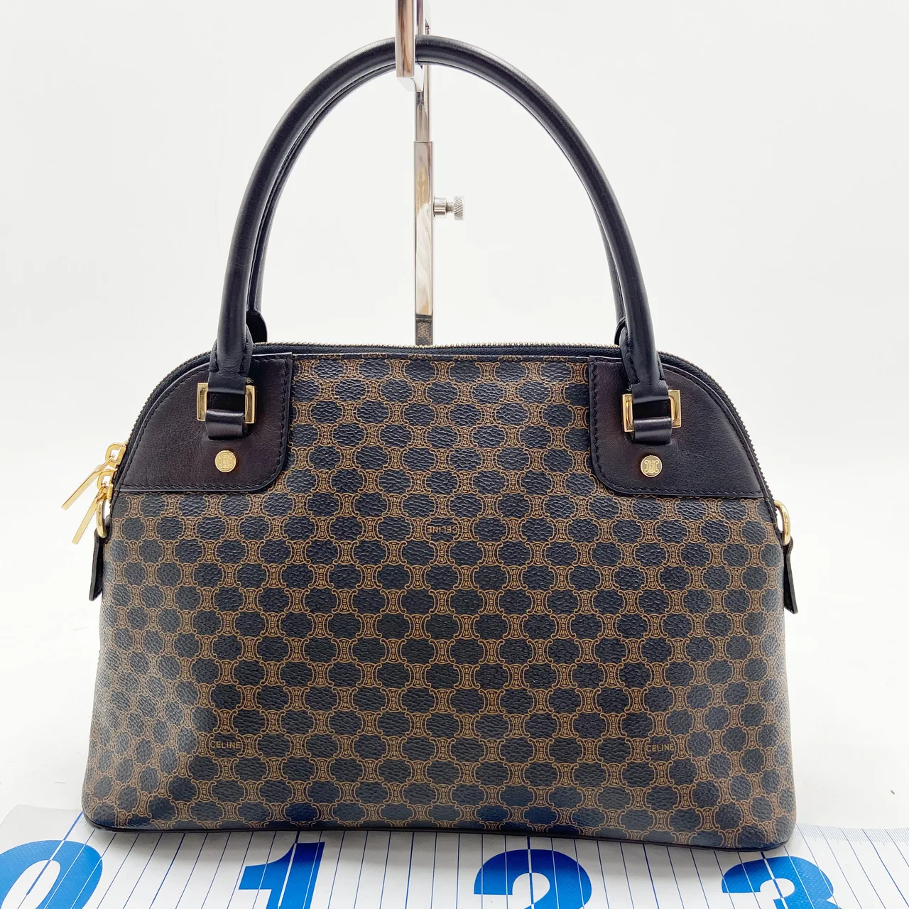 CELINE MACADAM TWO-WAY BAG