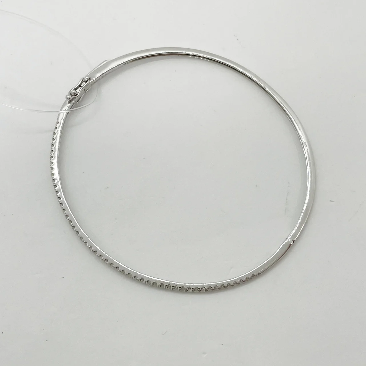 K18WG BANGLE FD0.50CT 5.7G view 8