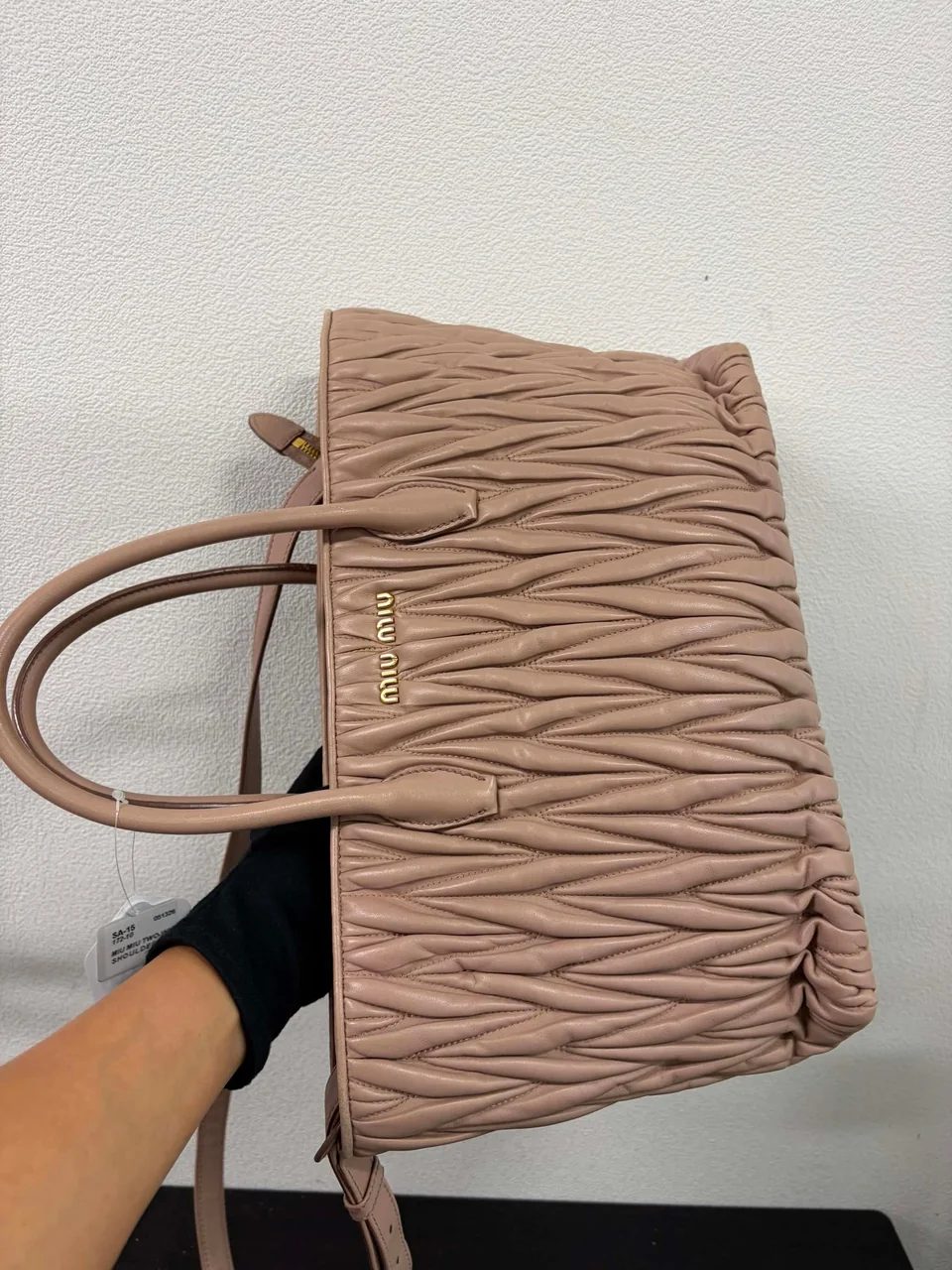 MIU MIU TWO-WAY SHOULDER BAG view 2