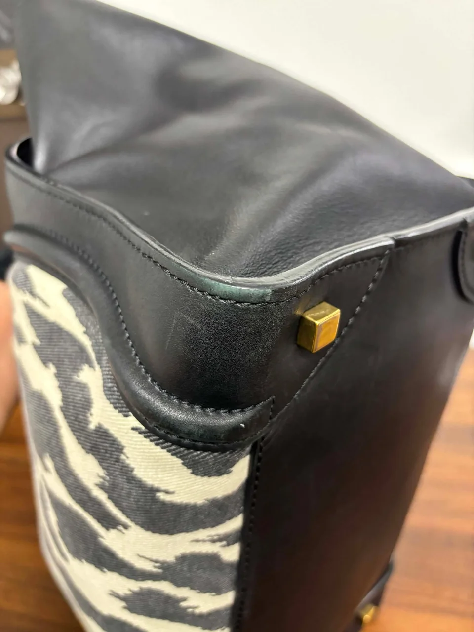 CELINE LUGGAGE MINI (BLACK) view 7